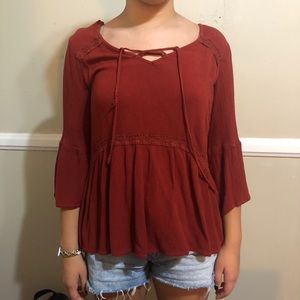 Rust Blouse
